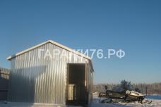 Гаражи из профильных листов Ярославль
