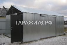 Гаражи из профильных листов Ярославль